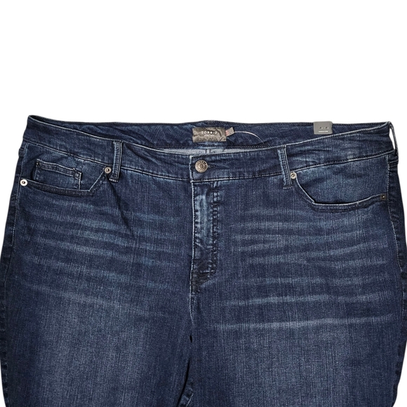 Torrid Jeans Perfect Skinny Ankle Premium Stretch Mid-Rise NWT 26R - Picture 5 of 12